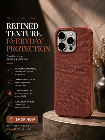 Premium Brown Textured Cover