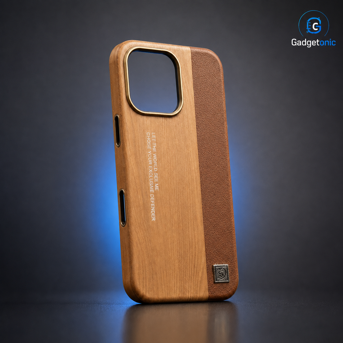 Wooden Texture Case Iphone 16PM
