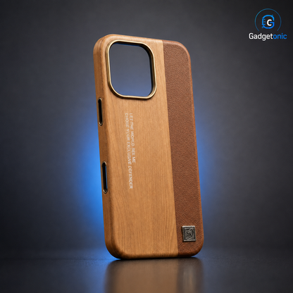 Wooden Texture Case Iphone 16PM