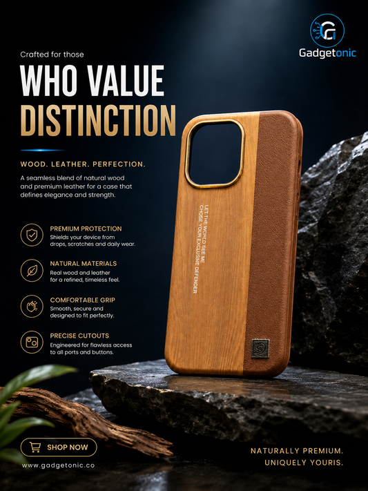 Wooden Texture Case Iphone 16PM