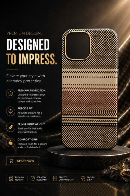 PITAKA Golden Case Iphone 13PM