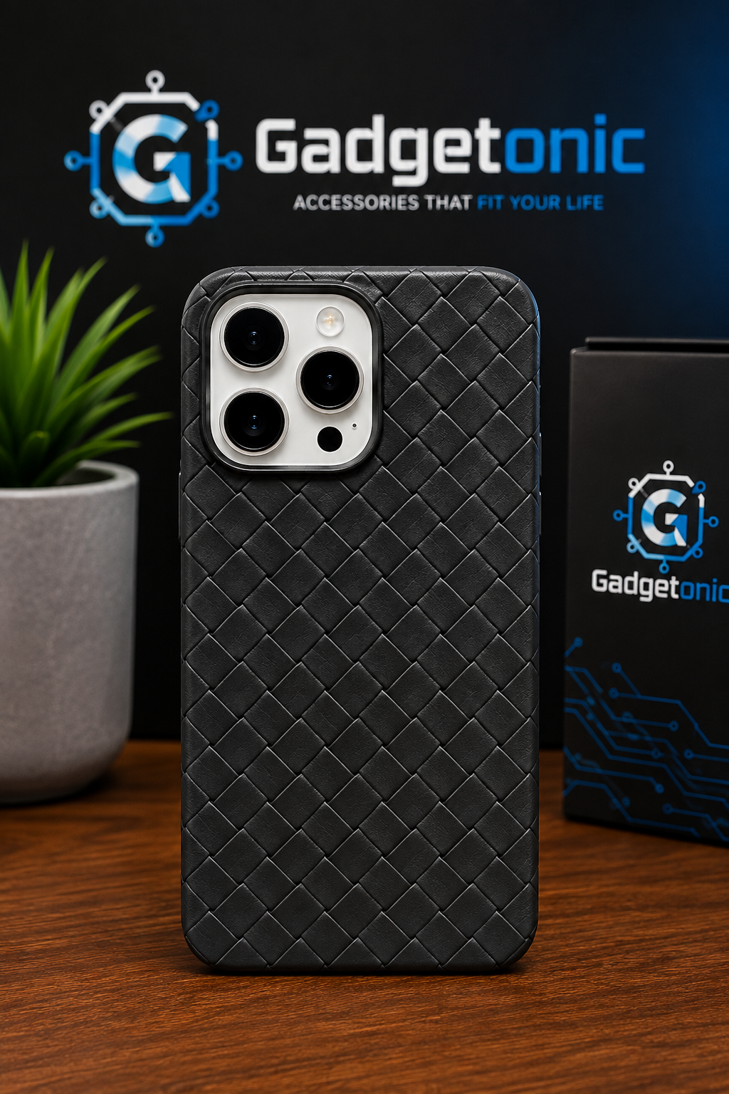 Premium Black Woven Cover
