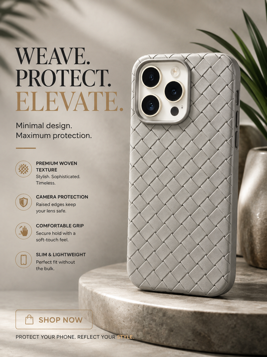 Premium Grey Woven Cover