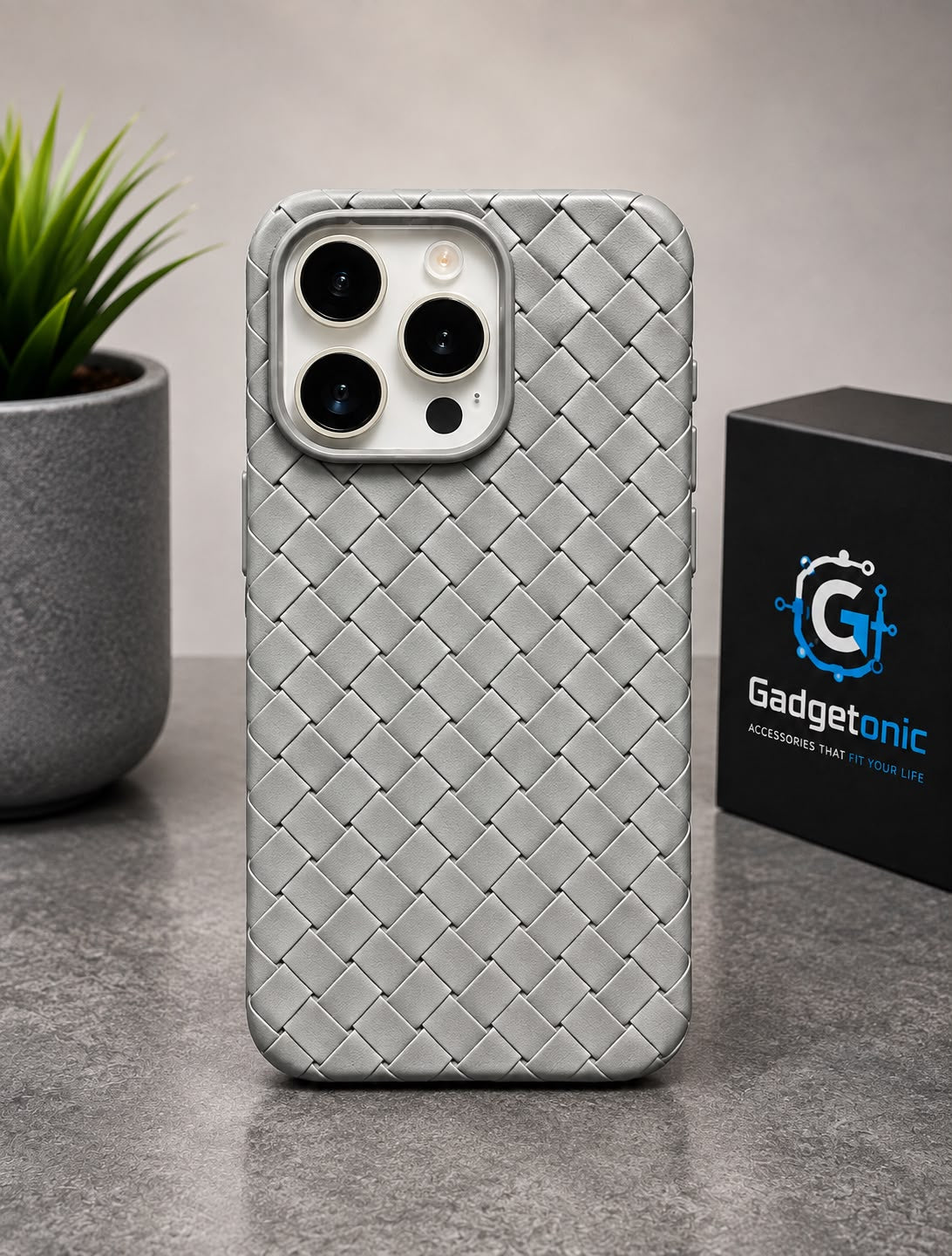 Premium Grey Woven Cover