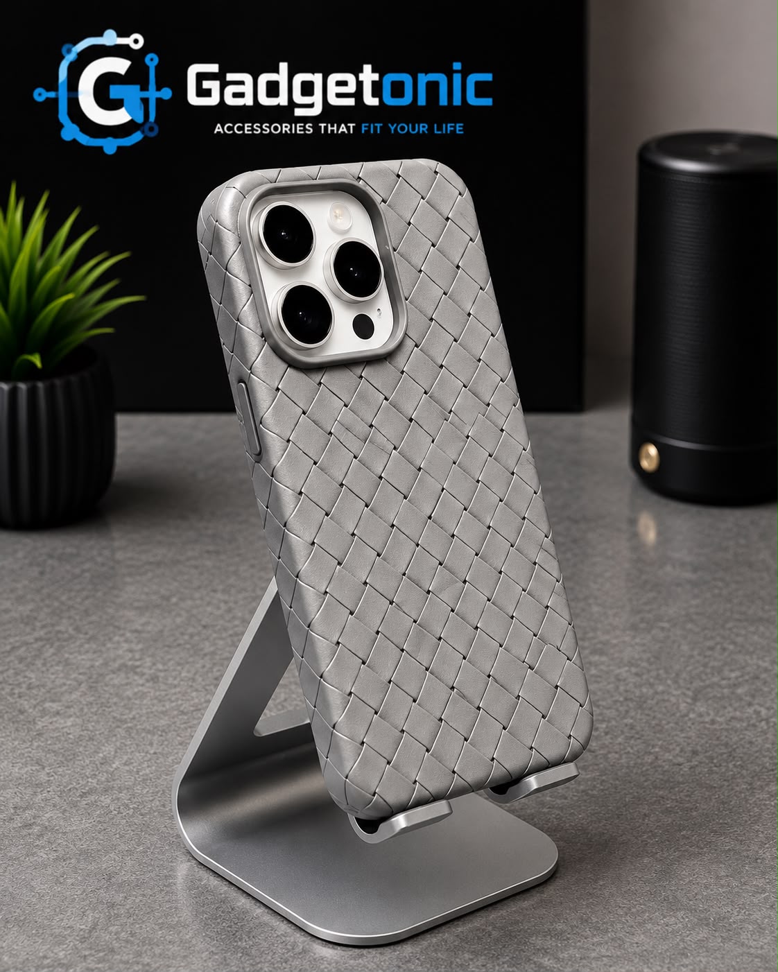 Premium Grey Woven Cover