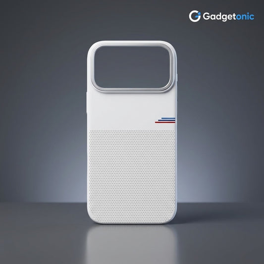 Micro Texture White Case Iphone 17PM