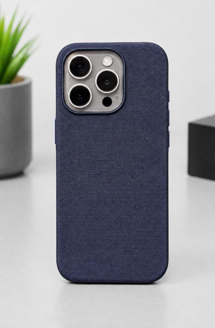 Premium Blue Textured Cover