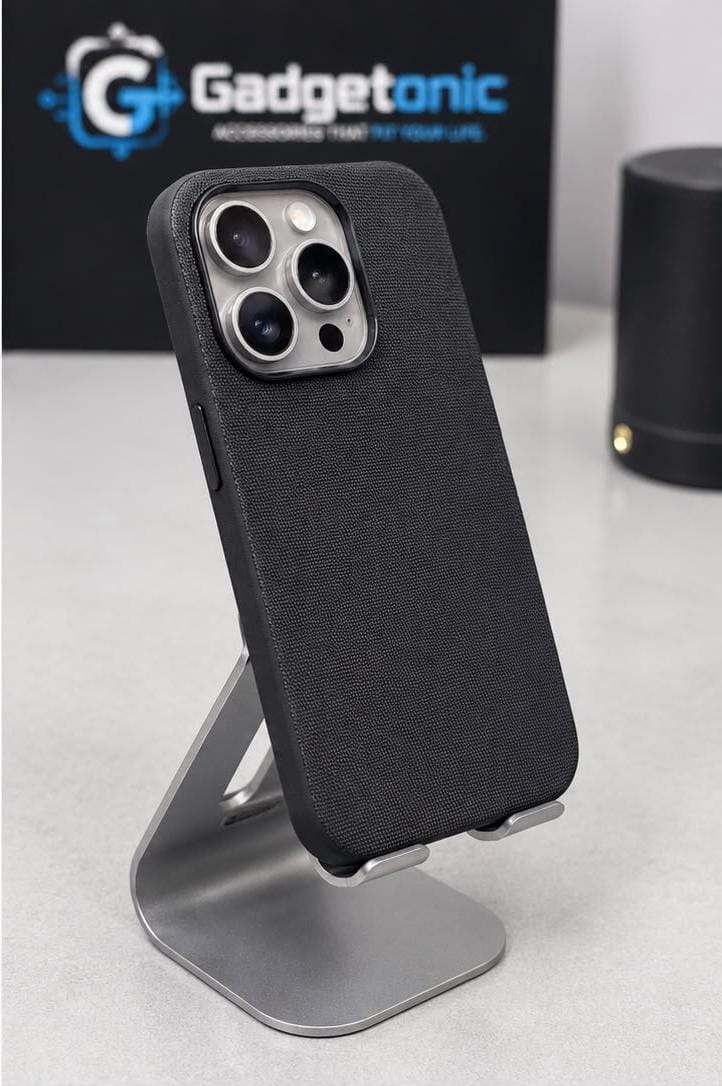 Premium Black Textured Cover